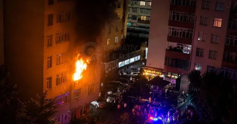 Пожар вспыхнул в жилом здании в Баку ФОТО ВИДЕО