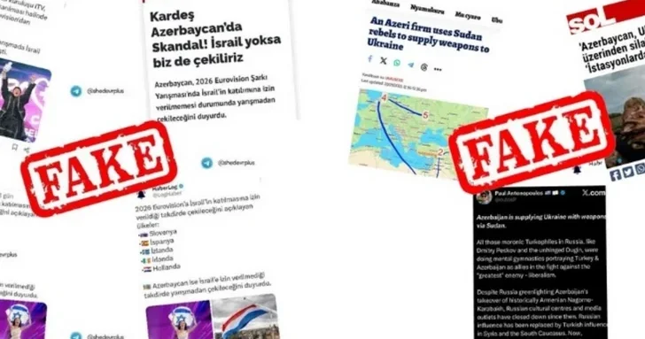 Началась новая кампания дезинформации против Азербайджана
