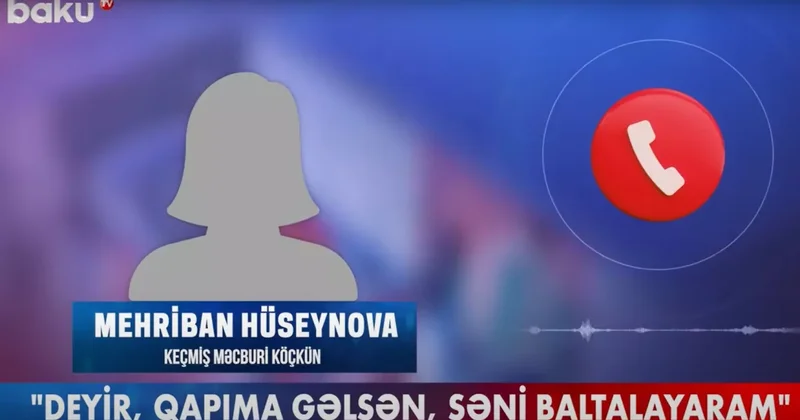 Переселенка из Губадлы живёт в чужом доме, но запугивает владельца квартиры Придёшь сюда зарубим тебя топором! / ВИДЕОФАКТ