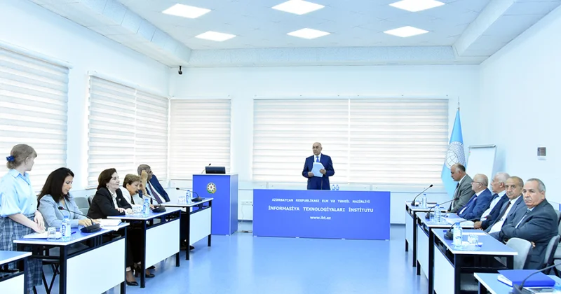 İnformasiya Texnologiyaları İnstitutunun Dissertasiya şurasının fəaliyyəti müzakirə olunub