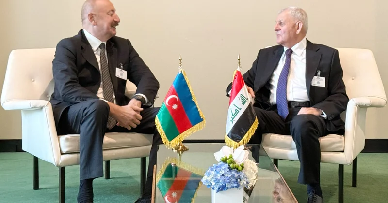 Azərbaycan Prezidenti İlham Əliyev BMT nin Nyu Yorkdakı mənzil qərargahında İraq Prezidenti ilə görüşüb YENİLƏNƏCƏK