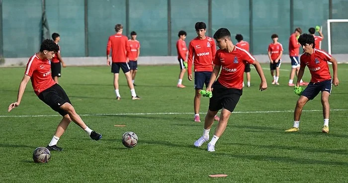 U 16 millimiz MDB Oyunlarına hazırlaşır FOTO