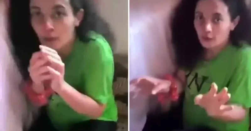 Xəyanətə görə canlı yayımda həyat yoldaşını döydü VİDEO KONKRET