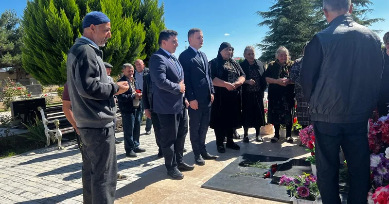 Ağstafa rayonunda vətən müharibəsi şəhidi Elçin İbrahimovun doğum günündə xatirəsi anılıb