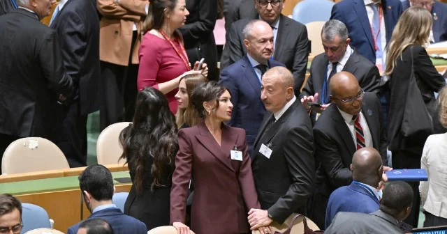 Prezident və ailə üzvlərinin Nyu Yorkdan FOTOLARI