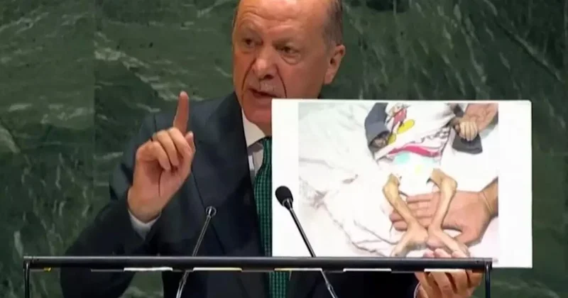 Ərdoğan BMT kürsüsündə göz yaşlarını saxlaya bilmədi: “İçim yanır” FOTO