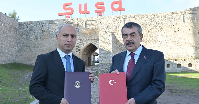Qarabağda nazirlər arasında sazişlər imzalandı Fotolar