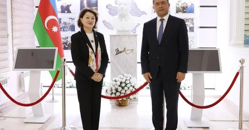 Medianın İnkişafı Agentliyində Beynəlxalq Türk Mədəniyyəti və İrsi Fondunun prezidenti ilə görüş keçirilib