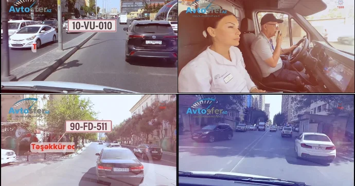 Təcili tibbi yardım avtomobilinə necə yol verilməlidir? ANBAAN VİDEO