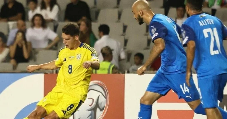 Ukrayna millisinin futbolçusu: “Azərbaycan yığmasına 2 ci qolu vurmağa vaxt çatmadı”