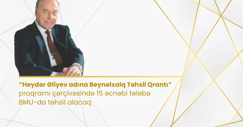 BMU da 15 əcnəbi tələbə təhsil alacaq