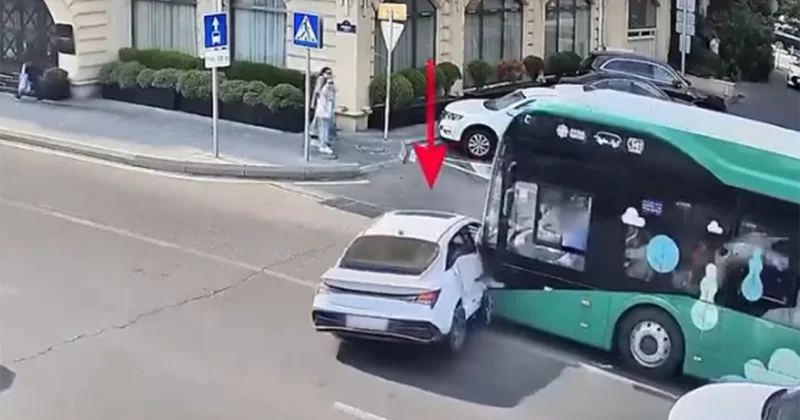 Sürücülərin məsuliyyətsizliyi onlarla sərnişini təhlükəyə atır Video
