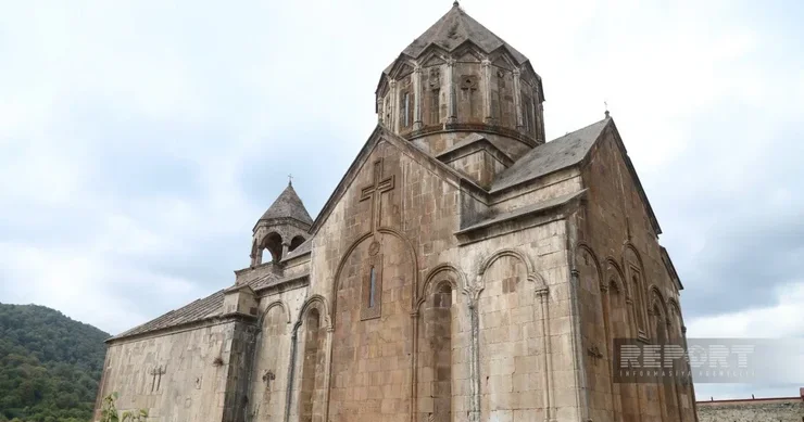 Tarixin izlərini qoruyan əzəmətli Gəncəsər monastırı VİDEO