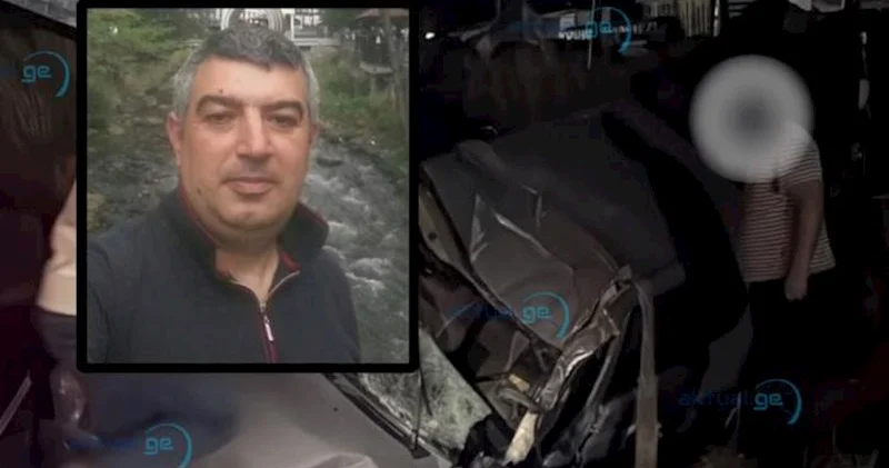 Azərbaycanlı sahibkar Gürcüstanda qəzada öldü Foto