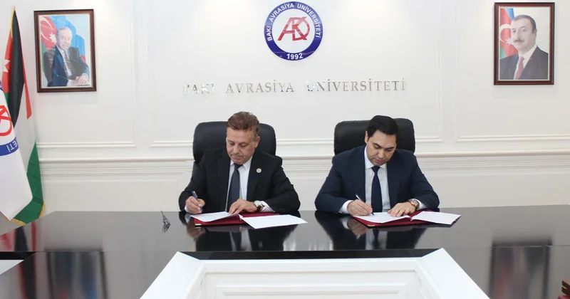 BAAU ilə İrbid Milli Universiteti arasında Anlaşma Memorandumu imzalanıb Fotolar