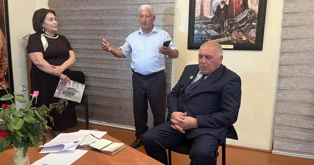 Aran Regional filialında yazıçı hüquqşünas Əlisəfa Azayevin 75 illiyi qeyd edilib