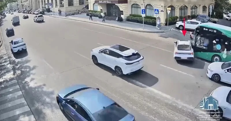 В Баку предупредили водителей после серии ДТП с автобусами ВИДЕО