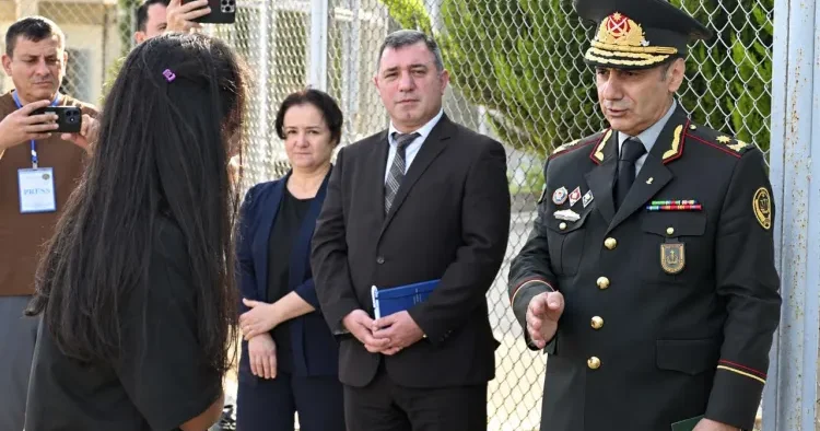Ombudsmanın nümayəndələri əfv sərəncamının icrası prosesində iştirak etdi