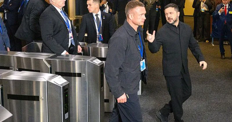 Zelenski BMT nin mənzil qərargahına belə getdi FOTO