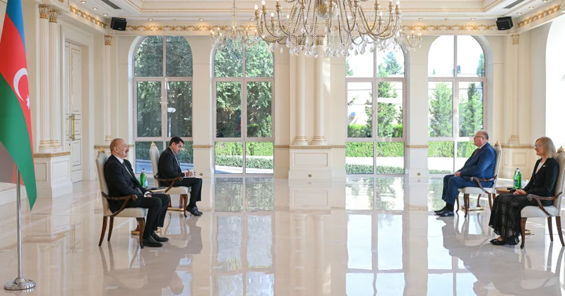 Estoniyanın yeni səfiri İlham Əliyevin QƏBULUNDA FOTO