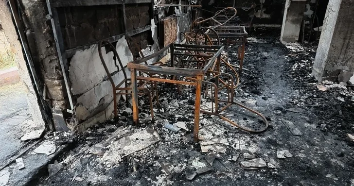 В Газахе при пожаре в психиатрической больнице эвакуировали 44 пациента