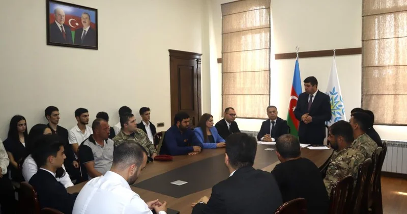 Yasamal rayonunda 27 Sentyabr Anım Günü ilə əlaqədar görüş keçirilib