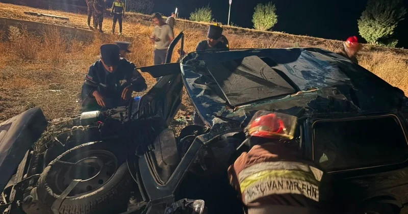 Şərurda maşın aşıb, ata və oğul xəsarət alıb