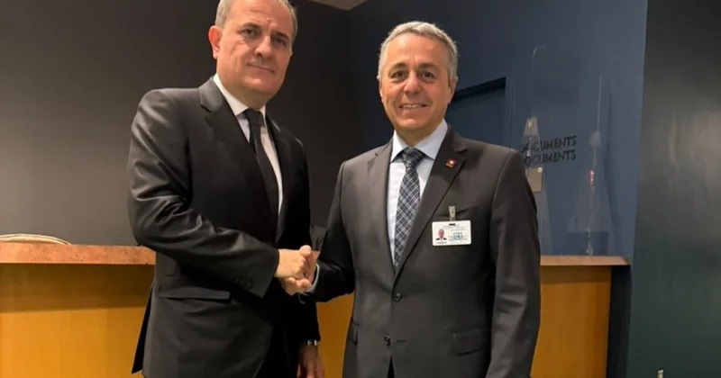 Ceyhun Bayramov isveçrəli həmkarı ilə iki ölkə arasındakı mövcud vəziyyəti və inkişaf perspektivləri müzakirə edib