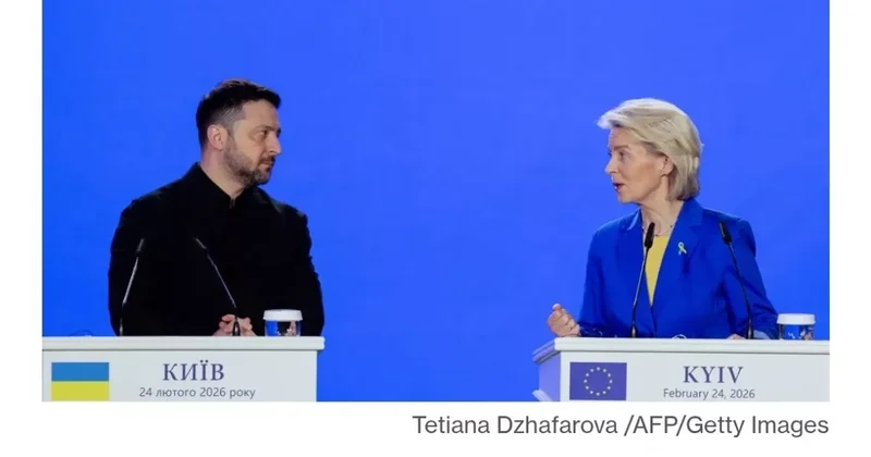 Bloomberg: Встреча Зеленского и фон дер Ляйен прошла напряженно