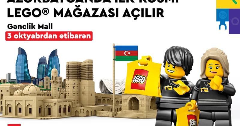 Azərbaycanda ilk LEGO® Certified Store “TORGROUP Global” tərəfdaşlığı ilə açılır