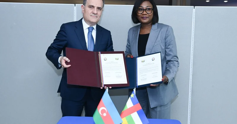 Azərbaycan və Mərkəzi Afrika Respublikası arasında diplomatik əlaqələr yaradılıb