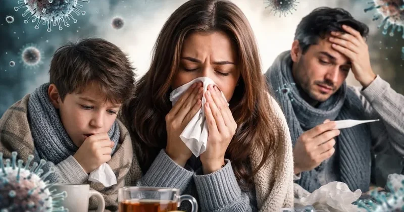 Öskürək, halsızlıq, hərarət: Uşaqların yoluxduğu virus nədir? FOTO