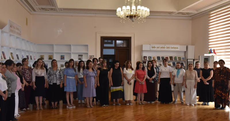 Milli Kitabxanada “27 Sentyabr Anım Günü” elektron məlumat bazası təqdim edilib