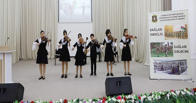 Səfərbərlik Xidməti Bərdədə gənclər üçün tədbir keçirib