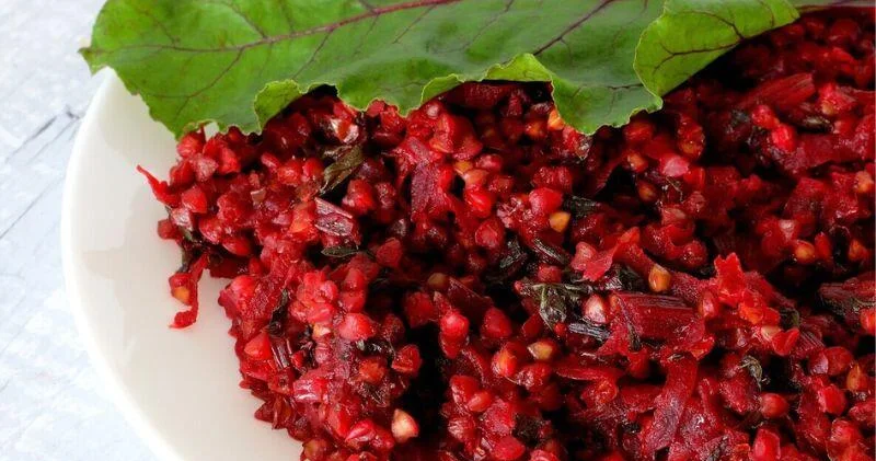 Яркое гречотто к мясу Рецепт