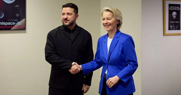 Зеленский провел с фон дер Ляйен напряженную встречу Minval Politika