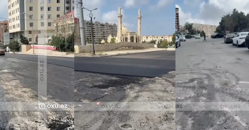 Yeni Günəşlidə yolun təmiri niyə yarımçıq qalıb?