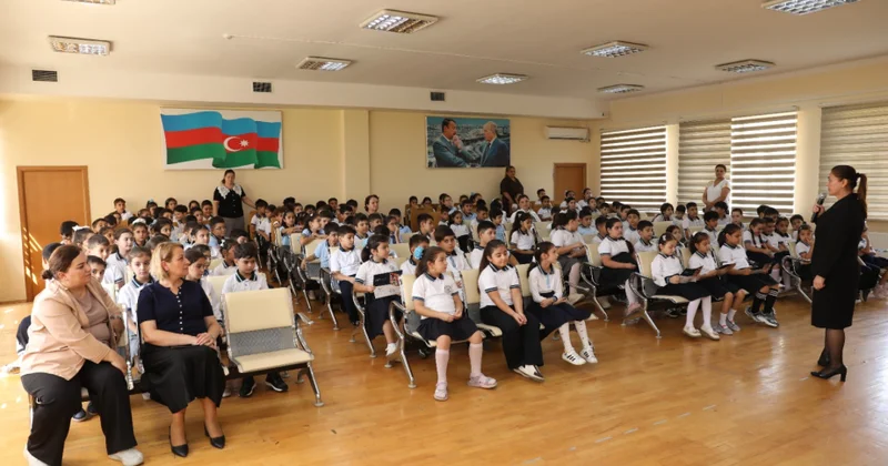 AQTA “Sağlam məktəbli” layihəsini davam etdirir