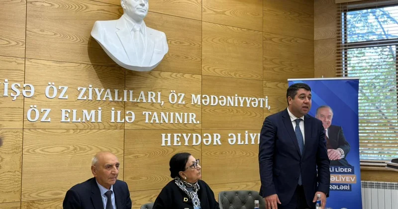“Ümummilli Lider Heydər Əliyev mühazirələri” layihəsinin növbəti qonağı Yeni Azərbaycan Partiyası Veteranlar Şurasının üzvü Dilarə Seyidzadə olub
