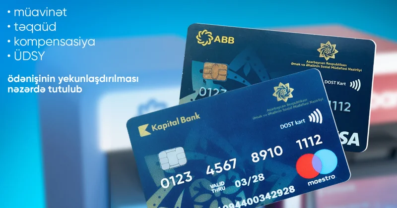 Sabah müavinət, təqaüd, kompensasiya və ünvanlı dövlət sosial yardımlarının ödənişi yekunlaşdırılacaq