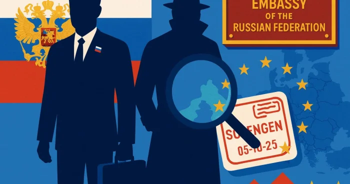 Rus diplomatların Avropada hərəkəti məhdudlaşdırılır
