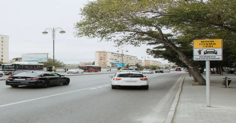 Bakıda daha 4 ünvanda avtobus zolaqlarında minib düşmə yeri yaradılıb