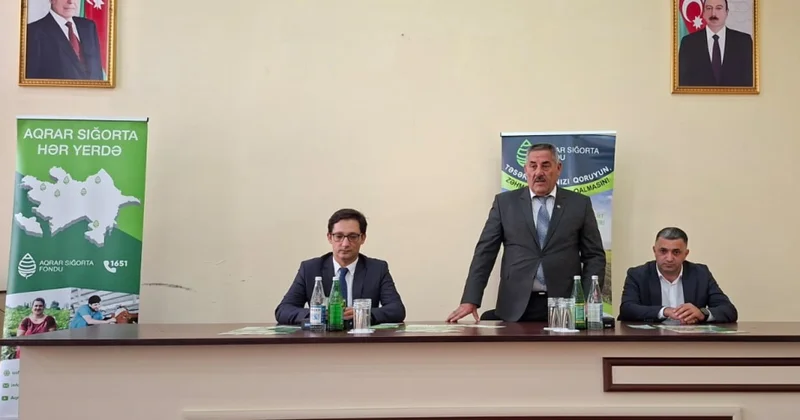 Tərtər fermerlərinə aqrar sığorta barədə məlumat verilib