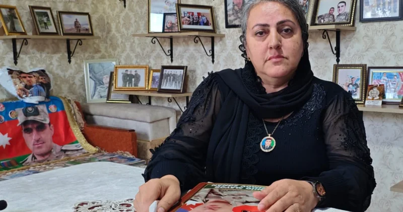 Şəhid Sənan Qasımovun anası: Vətən şəhidləri ilə ucalır