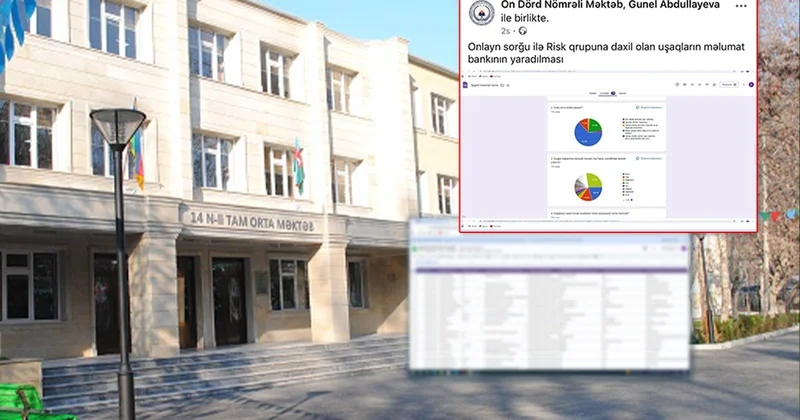 Şagirdlərin şəxsi məlumatları sosial şəbəkədə paylaşıldı Məsul şəxslər CƏZALANDIRILDILAR