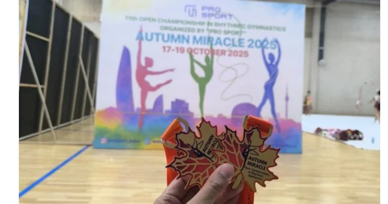 ProSport Gimnastika Klubu 11 ci Autumn Miracle 2025 Yarışını uğurla keçirdi FOTO