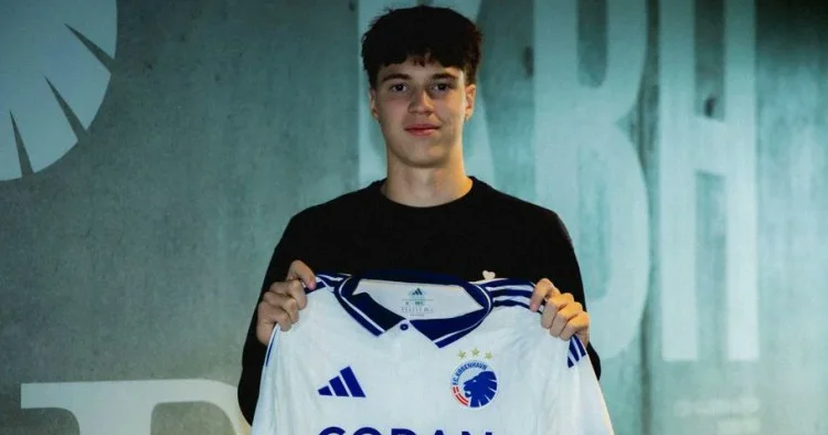 Tanınmış futbolçunun oğlu Kopenhagen də