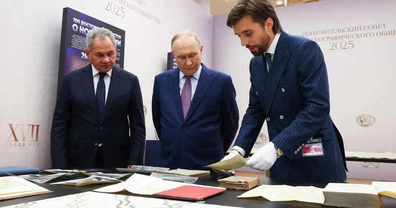 Putinə Rusiya imperiyası dövründə Novorossiyanın arxiv xəritələri göstərilib KONKRET