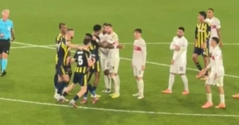 “Fənərbaxça” “Ştutqart” matçı sonrası gərginlik FOTO