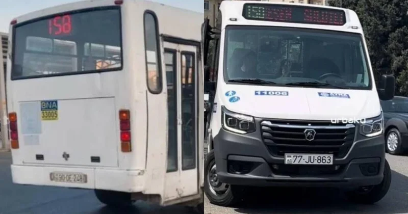 Böyük avtobusları Qazel lə əvəzlədilər Sərnişinlər narazıdır